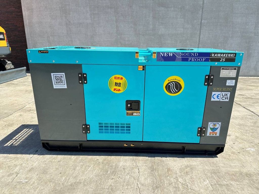 Generator Kawakenki KK25-III-SSS Diesel 25kVA 2026 Neu