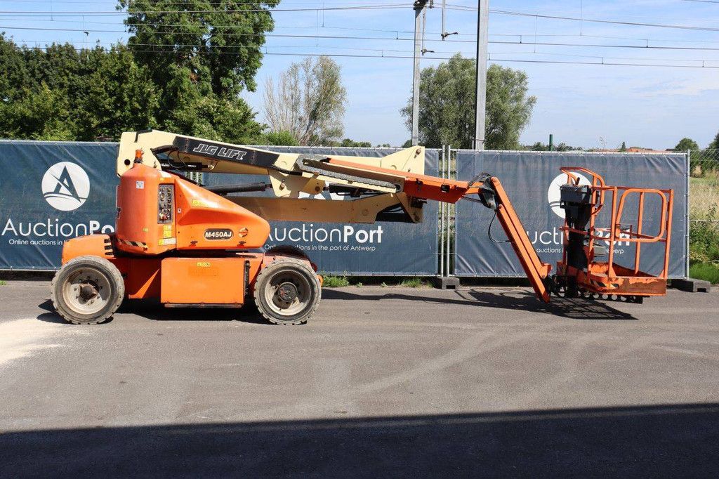 JLG M450AJ Gelenkteleskoparbeitsbühne Elektro+Diesel 15,72 m 2014