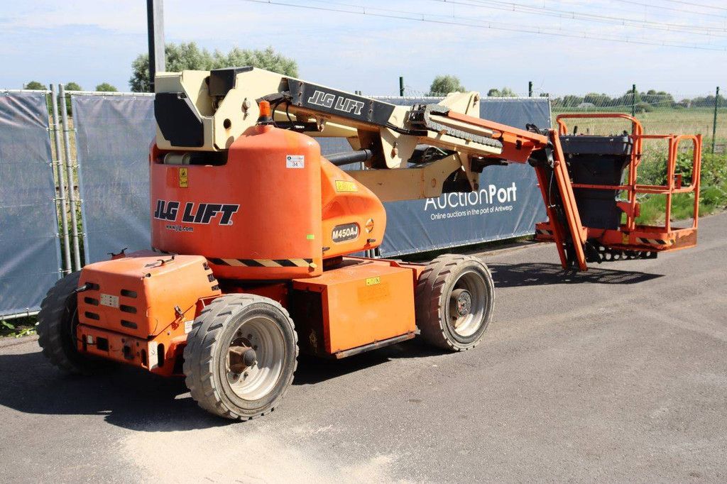 JLG M450AJ Gelenkteleskoparbeitsbühne Elektro+Diesel 15,72 m 2014