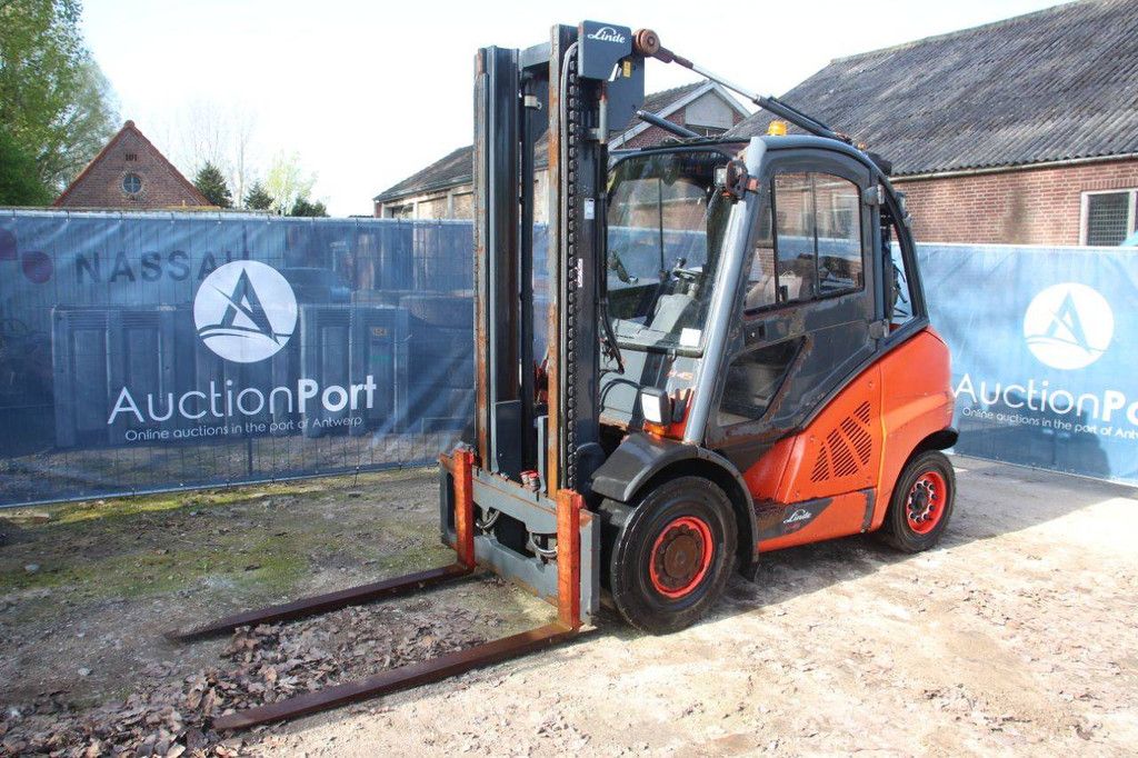 Gabelstapler Linde H45T-02 LPG 4500kg 7m
