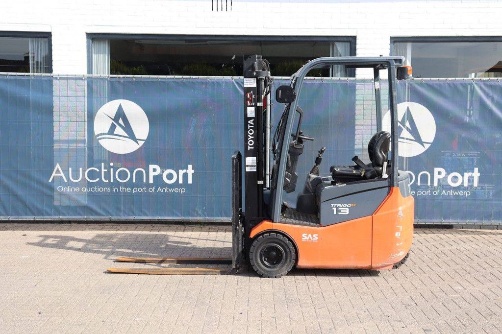 Toyota 7FBEST13 Electric Forklift 1250kg 4.7m 2017
