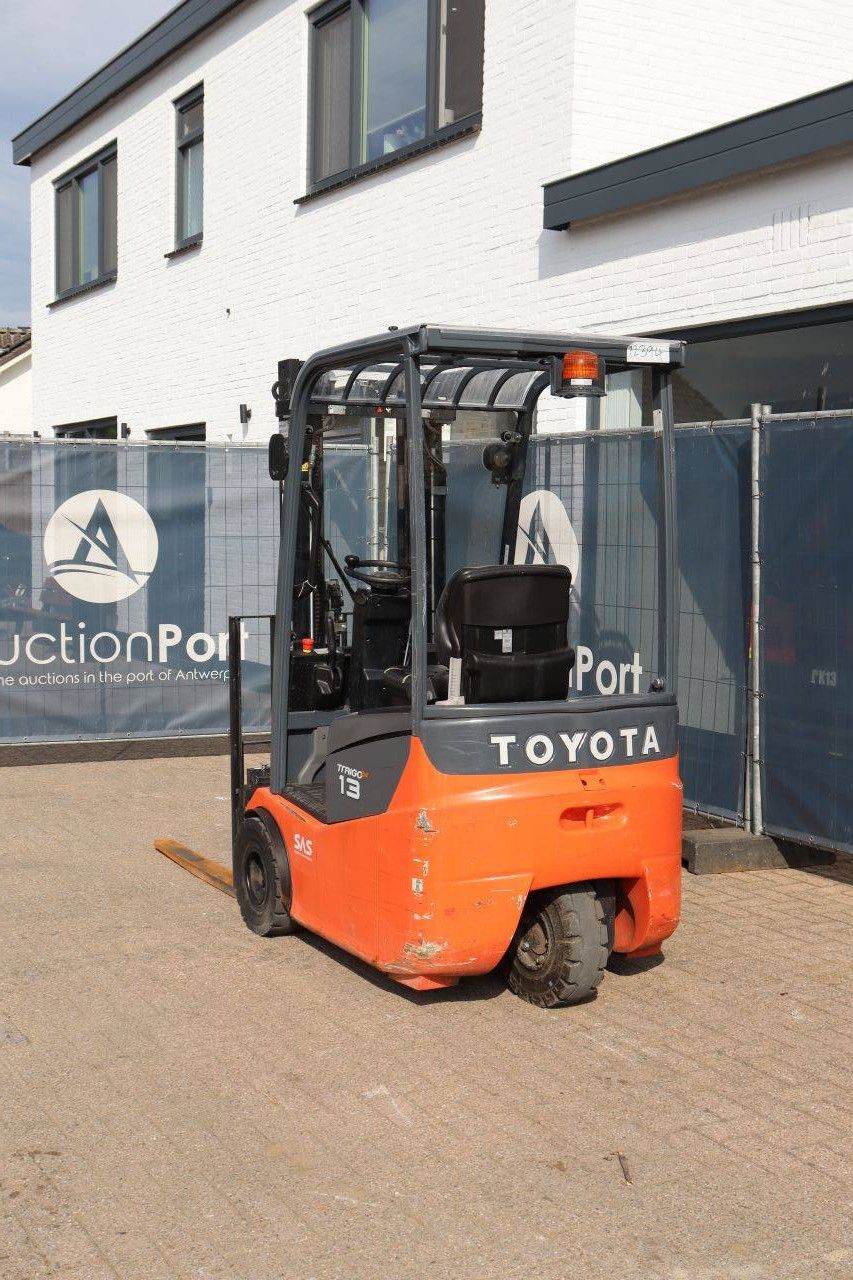 Toyota 7FBEST13 Electric Forklift 1250kg 4.7m 2017