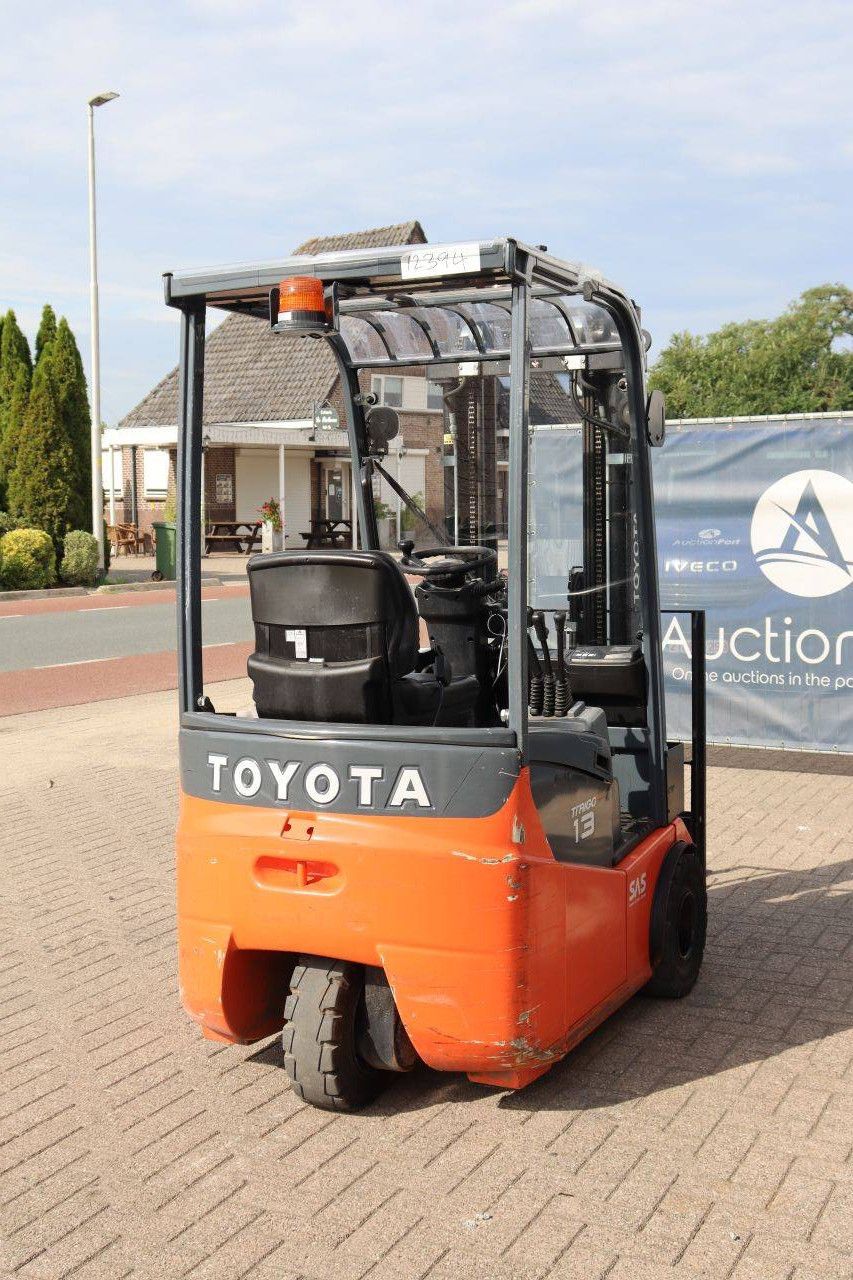 Toyota 7FBEST13 Electric Forklift 1250kg 4.7m 2017