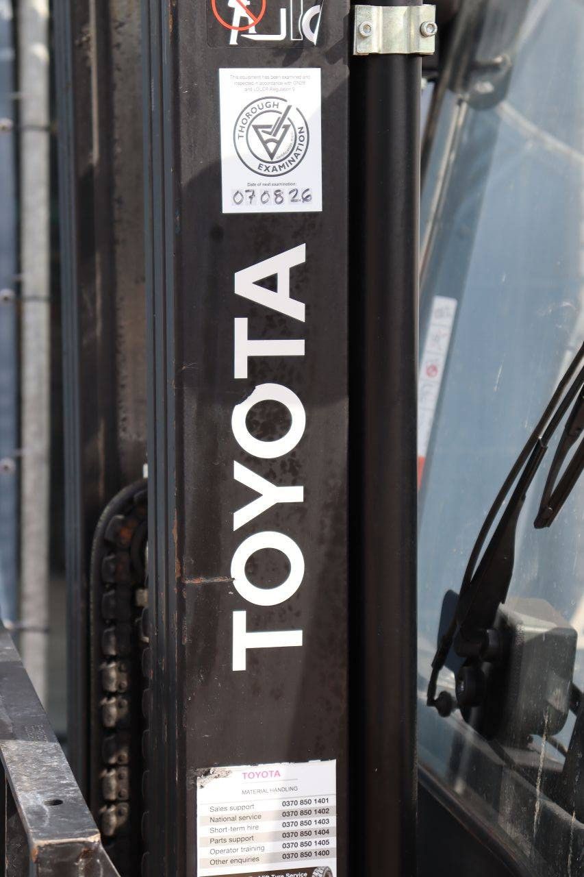 Toyota 7FBEST13 Electric Forklift 1250kg 4.7m 2017