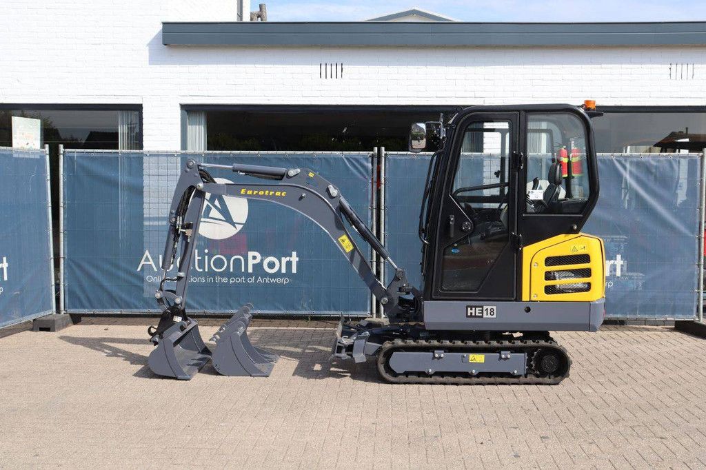 Minibagger Eurotrac SQ18A/HE18CP Diesel 14kW 2025 Neu