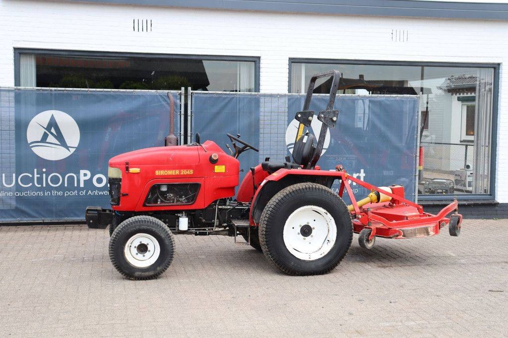 Siromer 204S Mini Tractor Diesel 14.7kW 2004 With Caroni Rotary Mower Deck