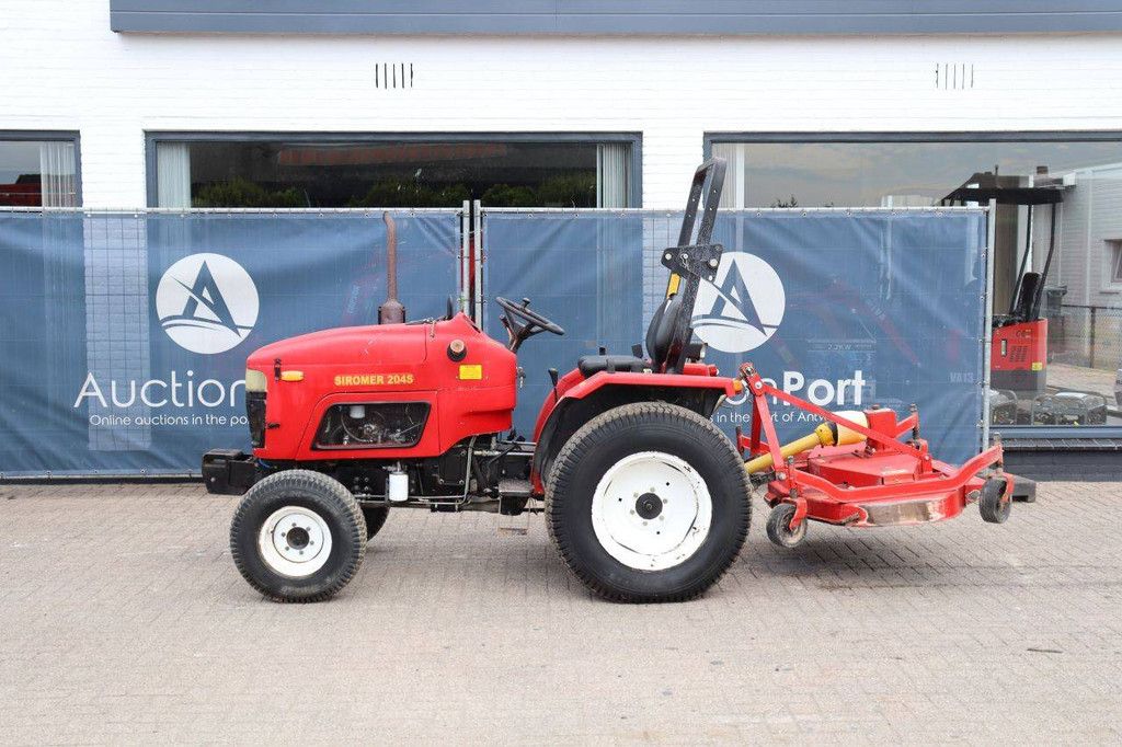 Siromer 204S Mini Tractor Diesel 14.7kW 2004 With Caroni Rotary Mower Deck