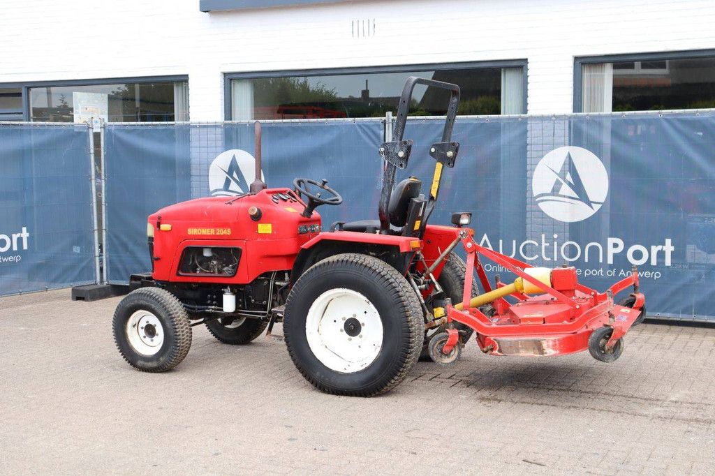 Siromer 204S Mini Tractor Diesel 14.7kW 2004 With Caroni Rotary Mower Deck