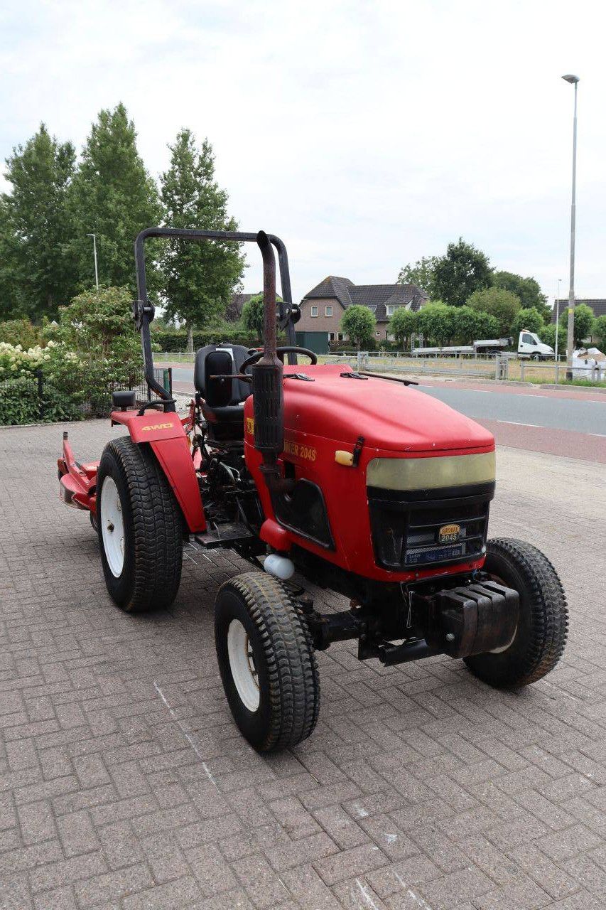 Siromer 204S Mini Tractor Diesel 14.7kW 2004 With Caroni Rotary Mower Deck