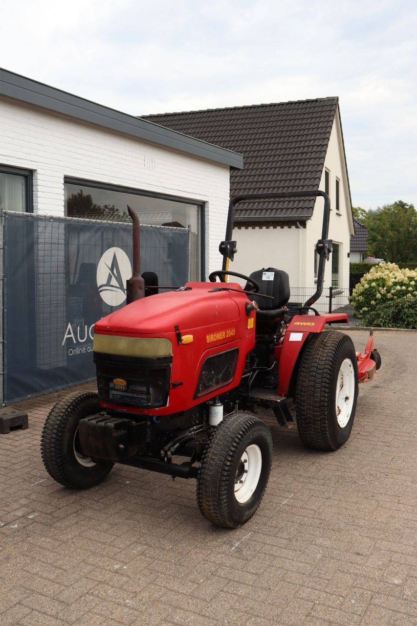 Siromer 204S Mini Tractor Diesel 14.7kW 2004 With Caroni Rotary Mower Deck