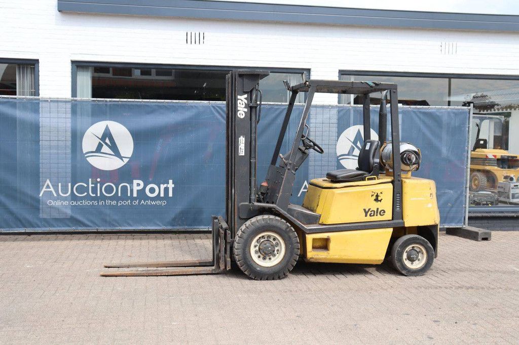 Gabelstapler Yale GLP25-E2185 LPG 2500kg 4,85m 1991