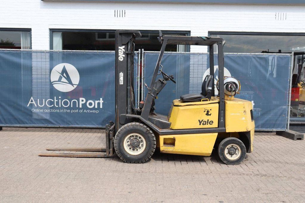 Gabelstapler Yale GLP25-E2185 LPG 2500kg 4,85m 1991