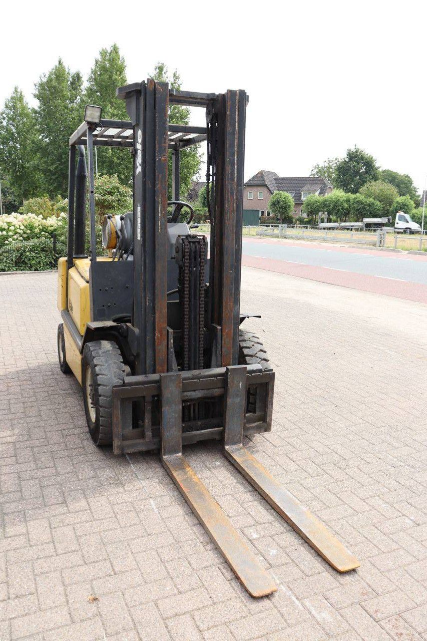 Gabelstapler Yale GLP25-E2185 LPG 2500kg 4,85m 1991