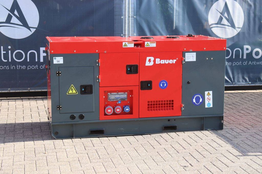 Generator Bauer STC-30 Diesel 37,5 kVA 2026 Neu