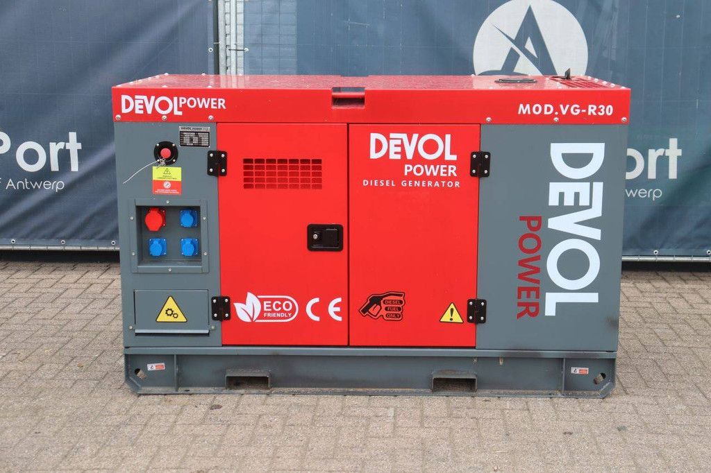 Generator Devol Power VG-R30 37.5kVA Diesel 2026 New