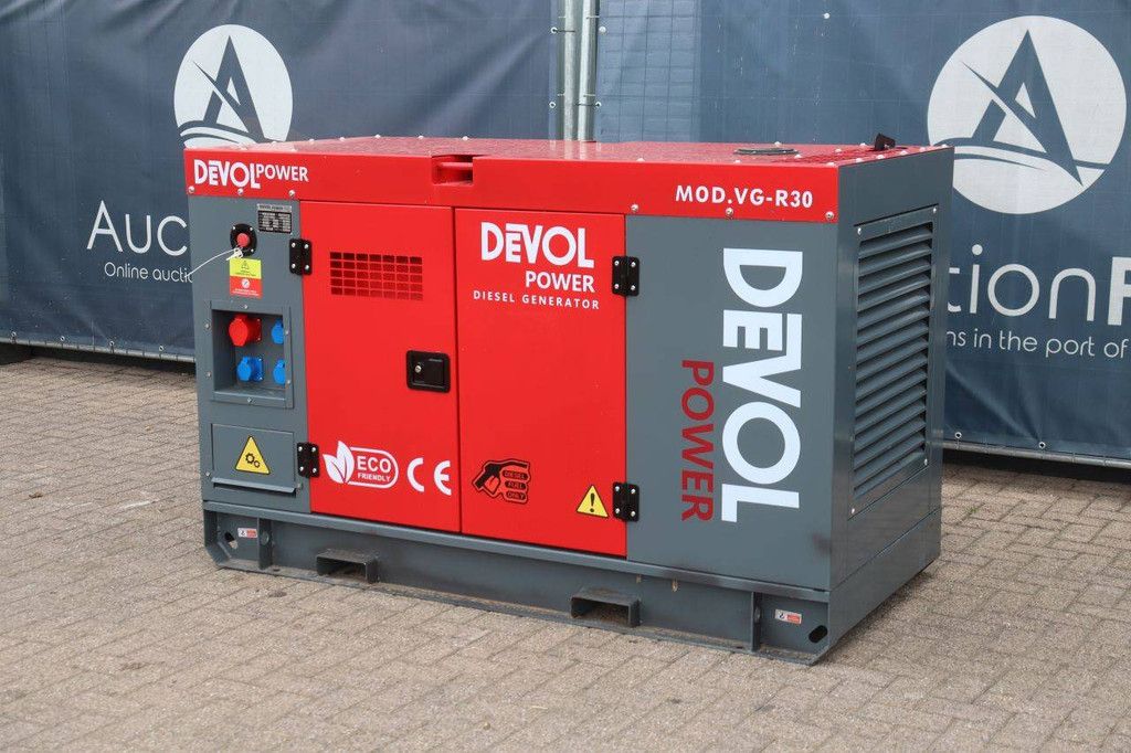Generator Devol Power VG-R30 37.5kVA Diesel 2026 New