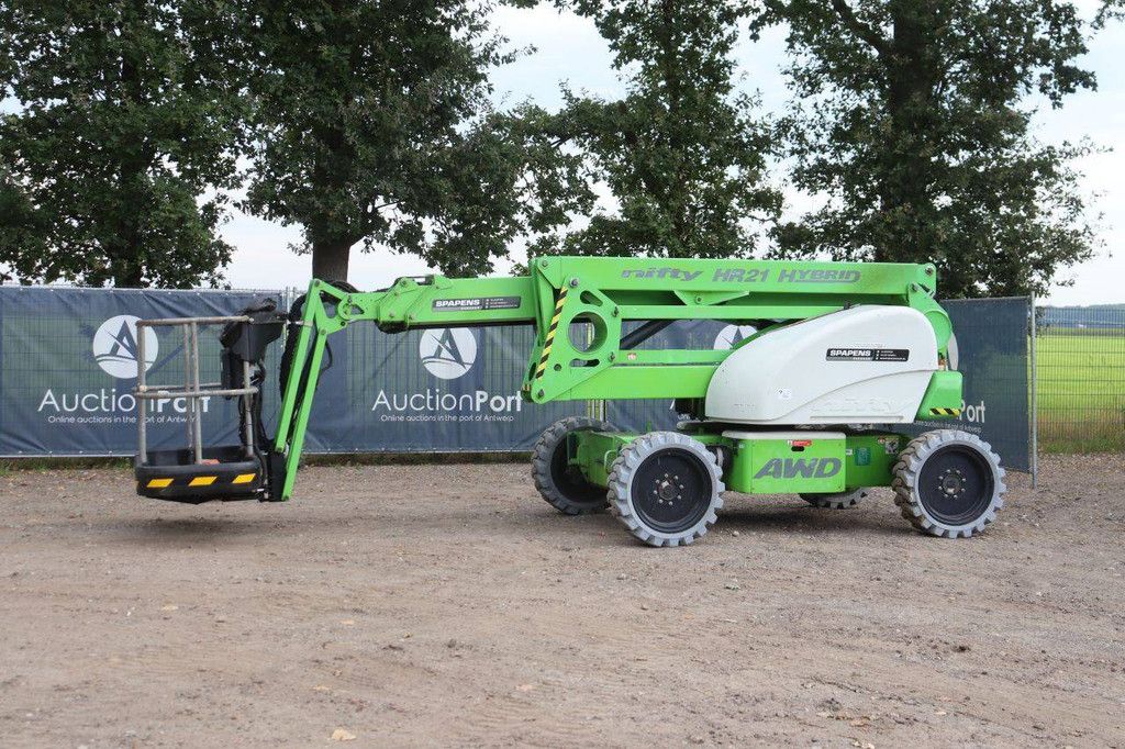 Niftylift HR21 Gelenkteleskoparbeitsbühne Hybrid Diesel + Elektro 225 kg 20 m 2014