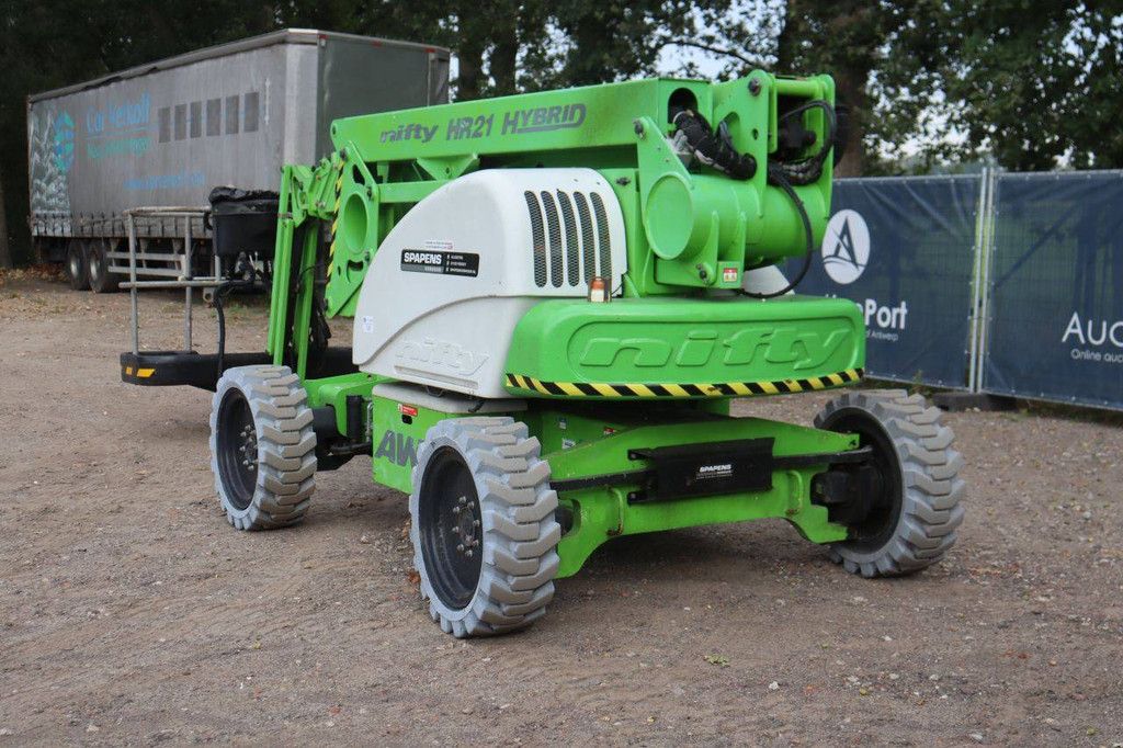 Niftylift HR21 Gelenkteleskoparbeitsbühne Hybrid Diesel + Elektro 225 kg 20 m 2014