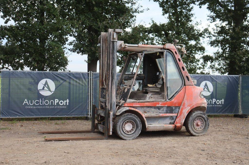 Linde H60D-02 Diesel-Gabelstapler 6000kg 2000