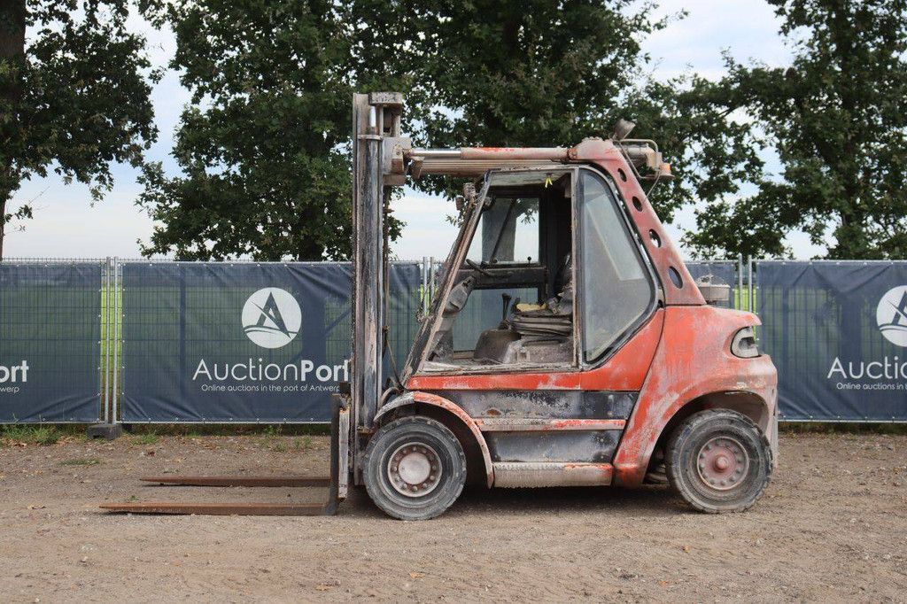 Linde H60D-02 Diesel-Gabelstapler 6000kg 2000
