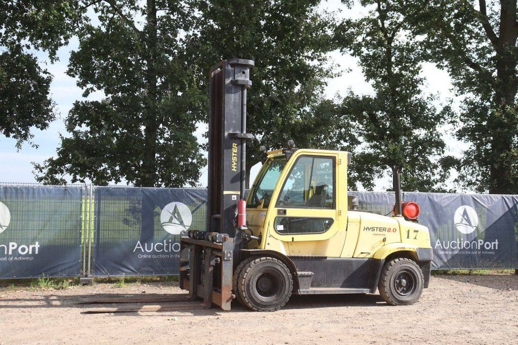 Forklift Hyster H8.0FT9 LPG 8000kg 2010