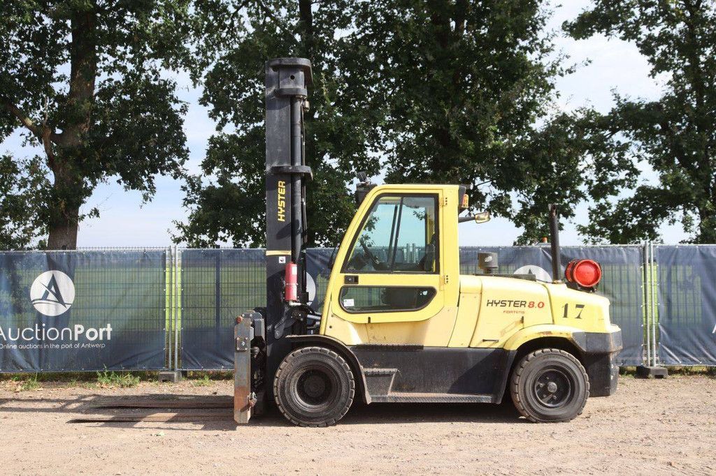 Forklift Hyster H8.0FT9 LPG 8000kg 2010