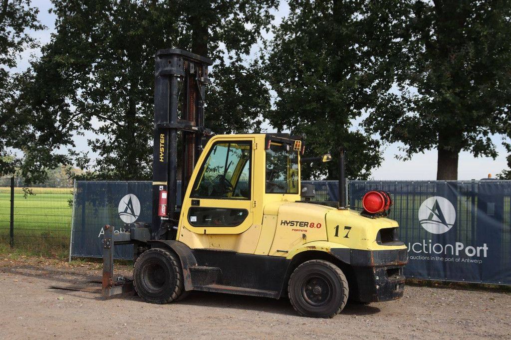 Forklift Hyster H8.0FT9 LPG 8000kg 2010