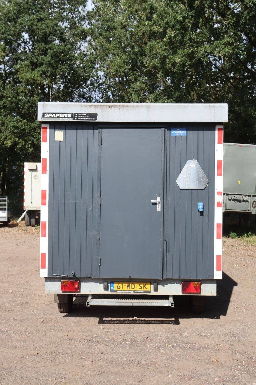 Kuiper ASS2 450kg Sozialcontainer, Baujahr 2009, auf Anhänger