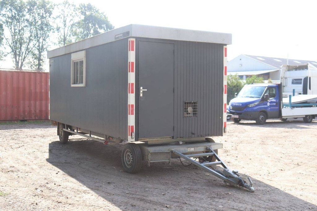 Kuiper ASS2 450kg Sozialcontainer, Baujahr 2009, auf Anhänger