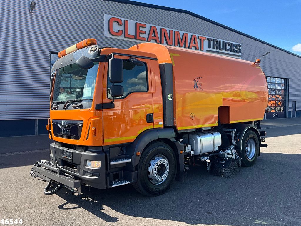 Man TGM 15.250 Euro 6 Kobit 7m³ Links en rechts vegend Just 177.171 km!
