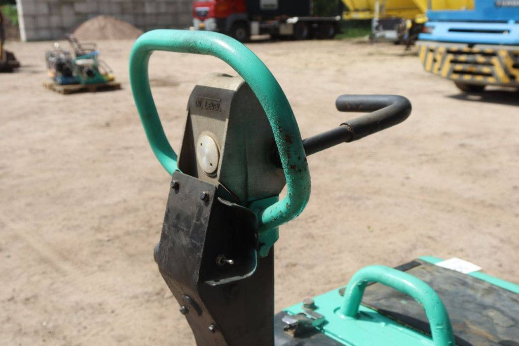 Mikasa MVH408 Diesel Vibratory Plate 6.7kW 2014