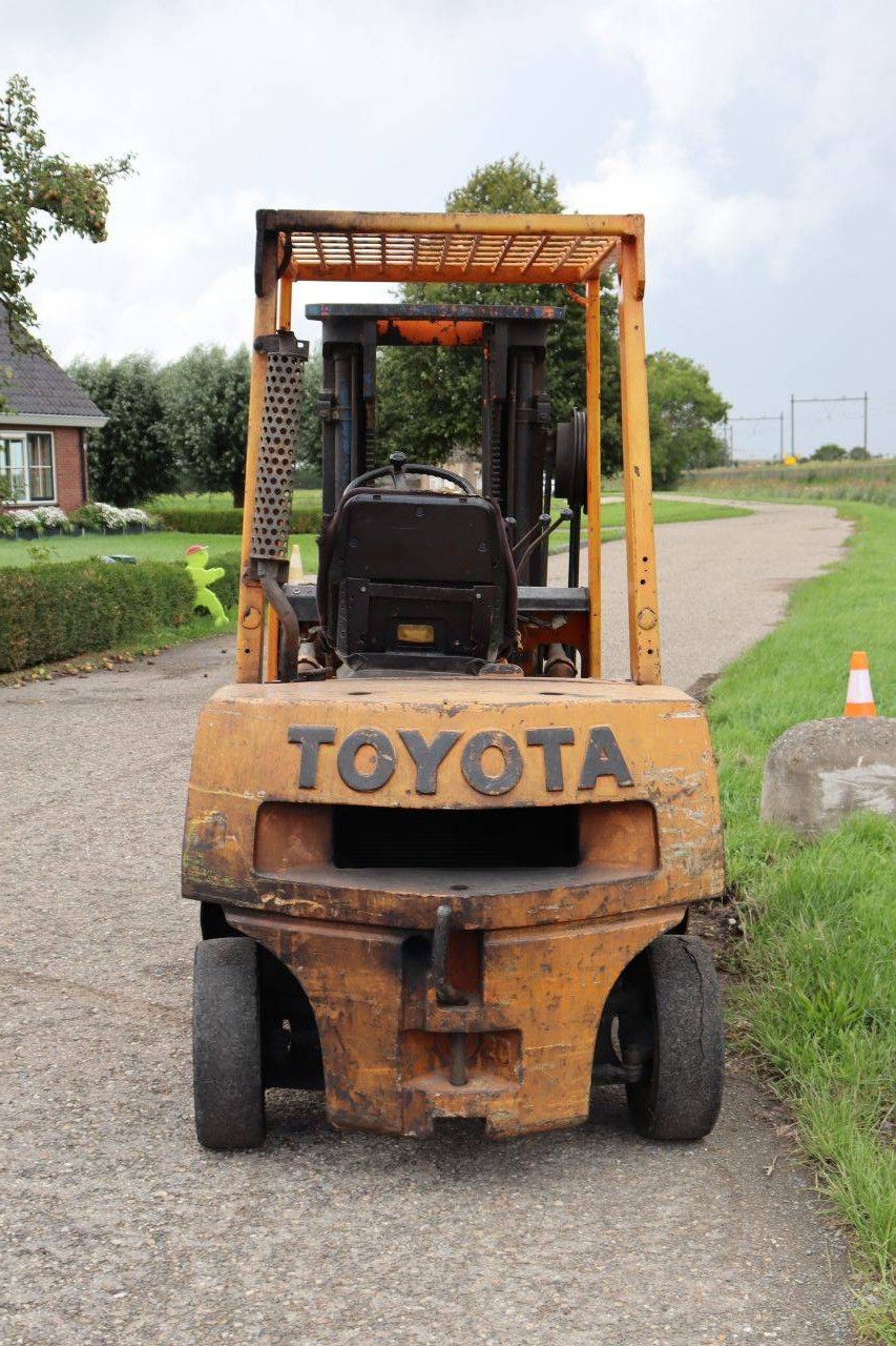 Gabelstapler Toyota 02-4FD20 Diesel 1600 kg 4,3 m 1986