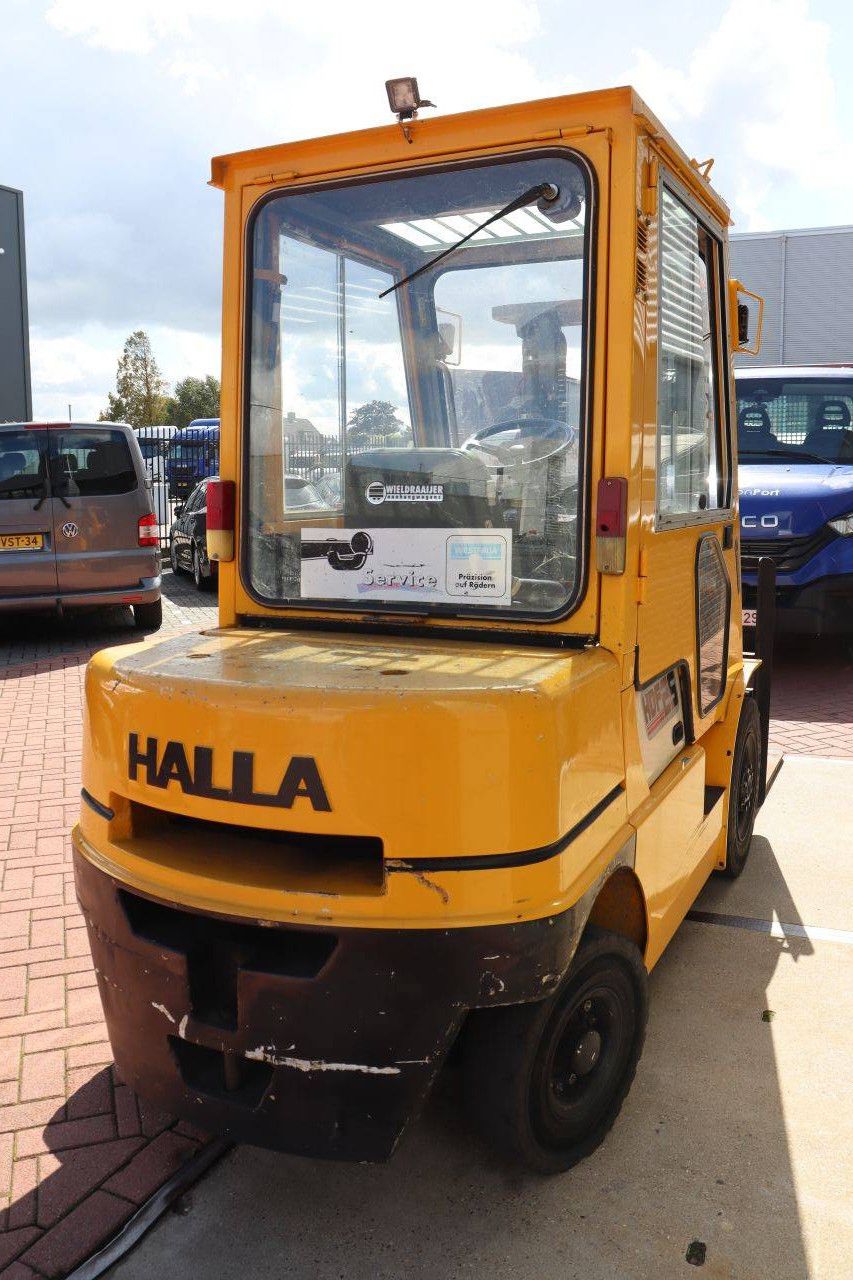 Forklift Halla HDF25 Diesel 2500kg