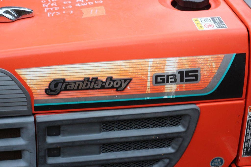 Mini tractor Kubota GB15 Diesel 15hp