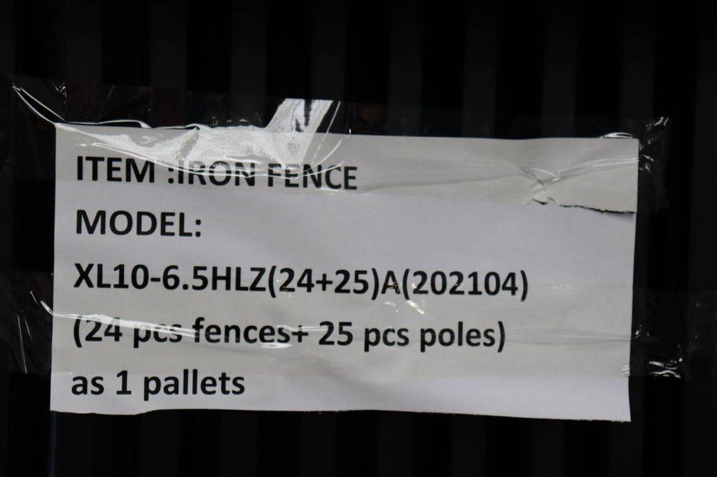 Batch of Fencing 24x25 New 72mx1.8m
