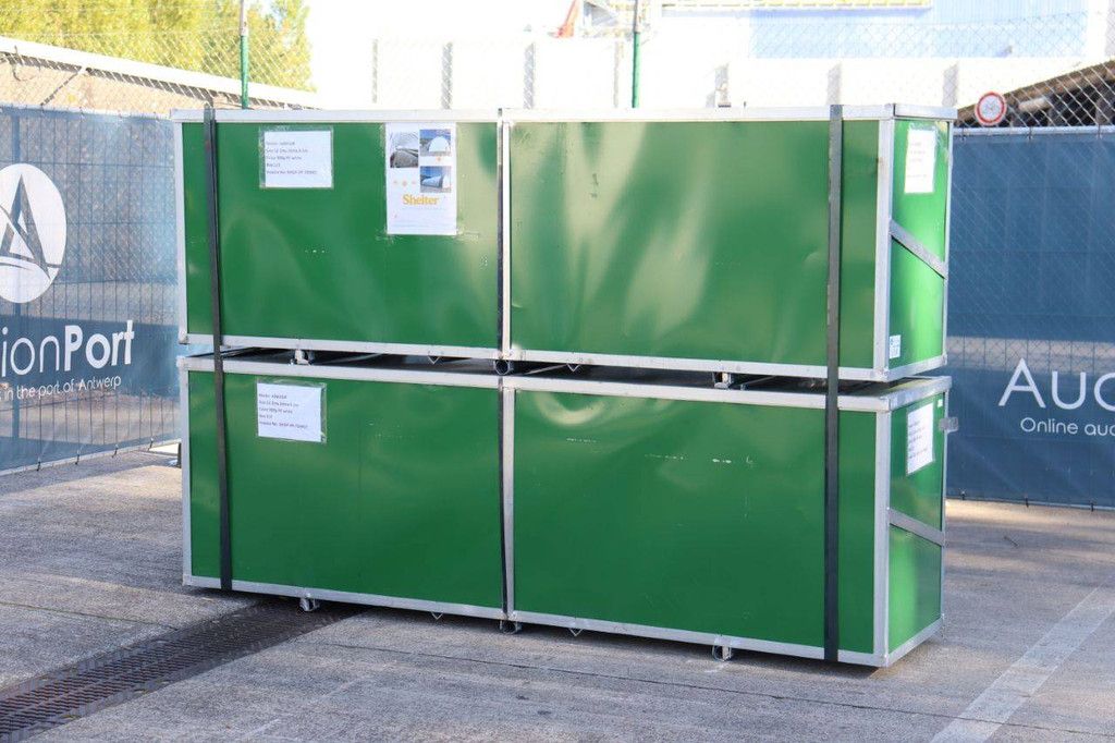 Lagerzelt 408020R 12,2 x 24 x 6,1 m, 2 Stück