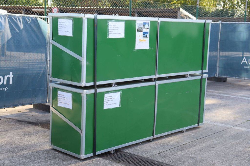 Lagerzelt 408020R 12,2 x 24 x 6,1 m, 2 Stück