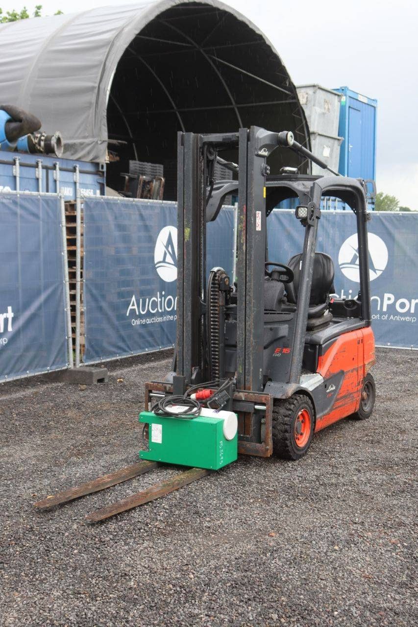 Linde E16P-02 Electric Forklift 1600kg 4.6m 2019
