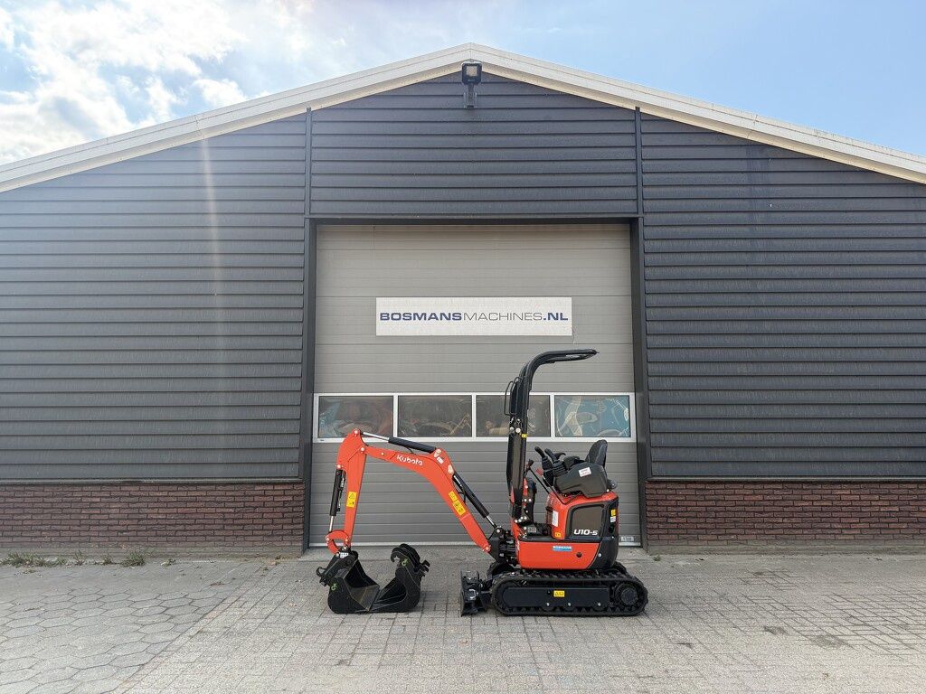 Kubota U10 minigraver DEMO 2023 10 uur €295 LEASE