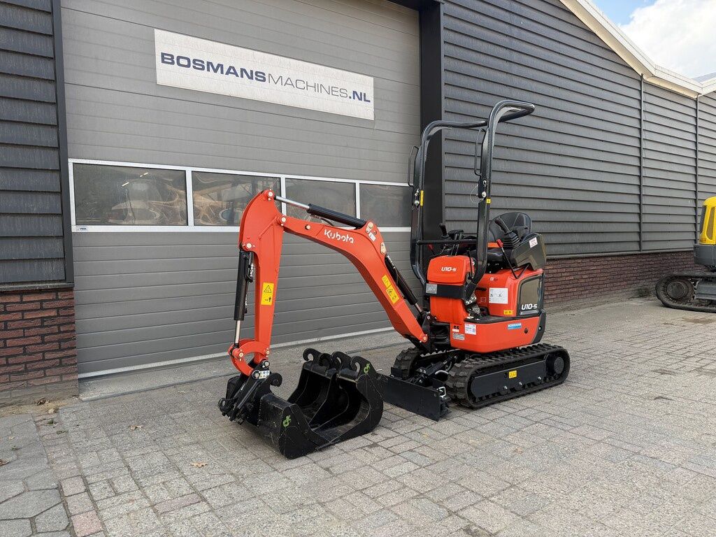 Kubota U10 minigraver DEMO 2023 10 uur €295 LEASE