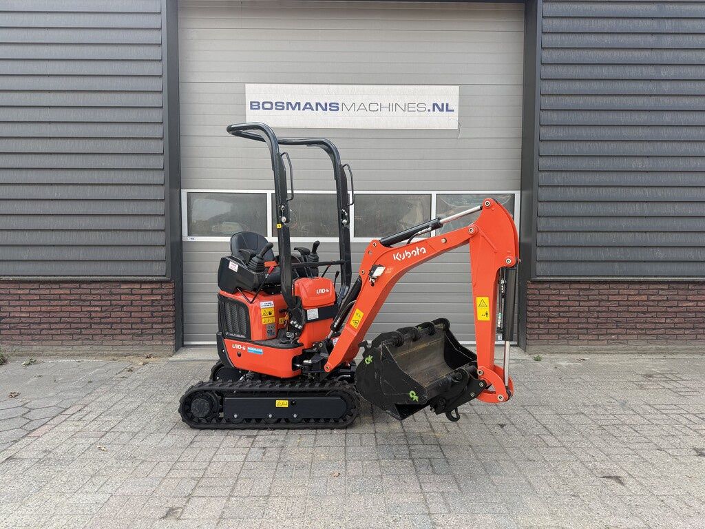 Kubota U10 minigraver DEMO 2023 10 uur €295 LEASE