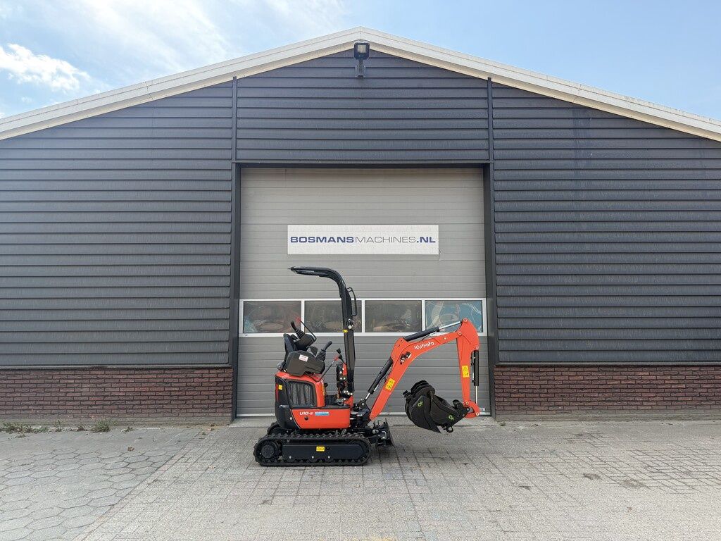 Kubota U10 minigraver DEMO 2023 10 uur €295 LEASE