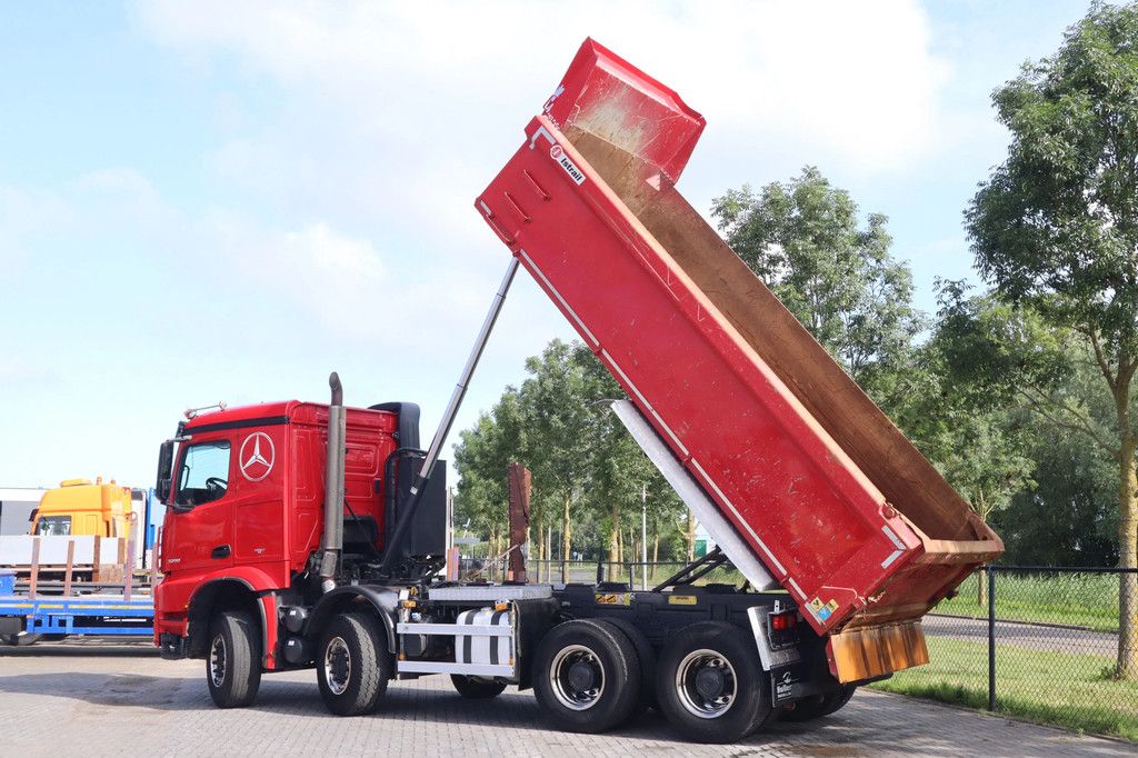 Mercedes-Benz Arocs 3258 | 8X4 | RETARDER | BIG AXLES | FULL STEEL | EURO 6