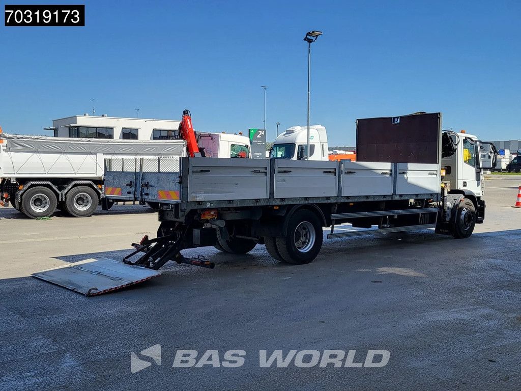 Iveco Eurocargo 180E300 4X2 Hyva V911 3S Crane Kran Telma retarder Ladebordwand Euro 5