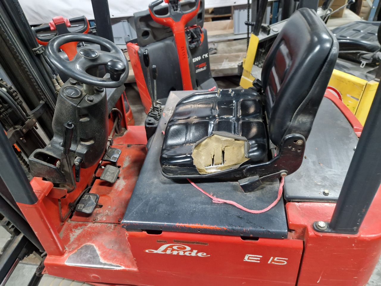 Electrische heftruck linde e15