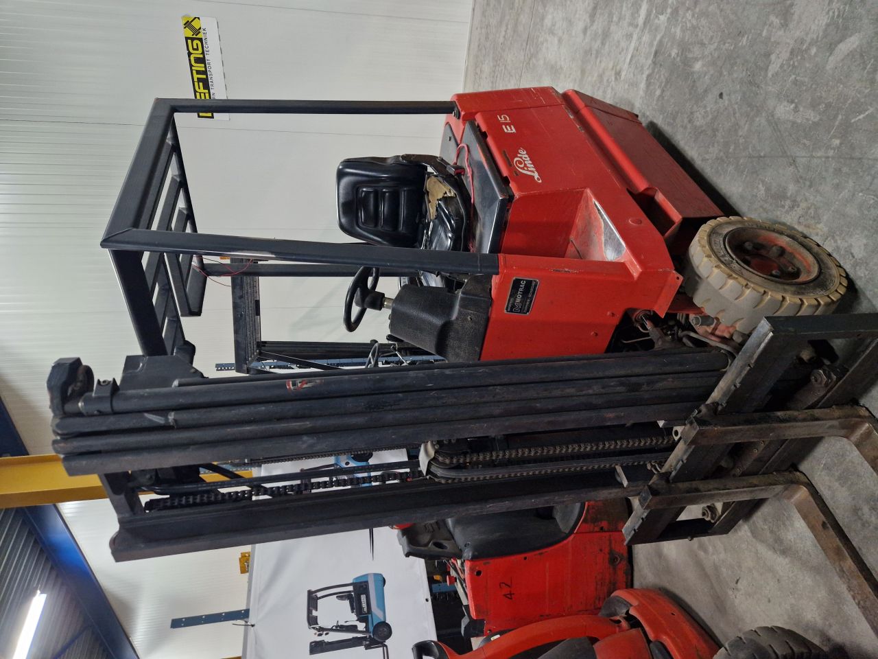 Electrische heftruck linde e15