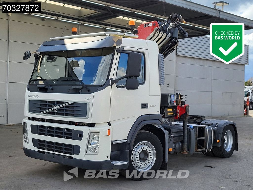 Volvo FM 300 4X2 APK 03-2027 HMF 1510 K5 Crane Kran Remote 5 Extensions Euro 4