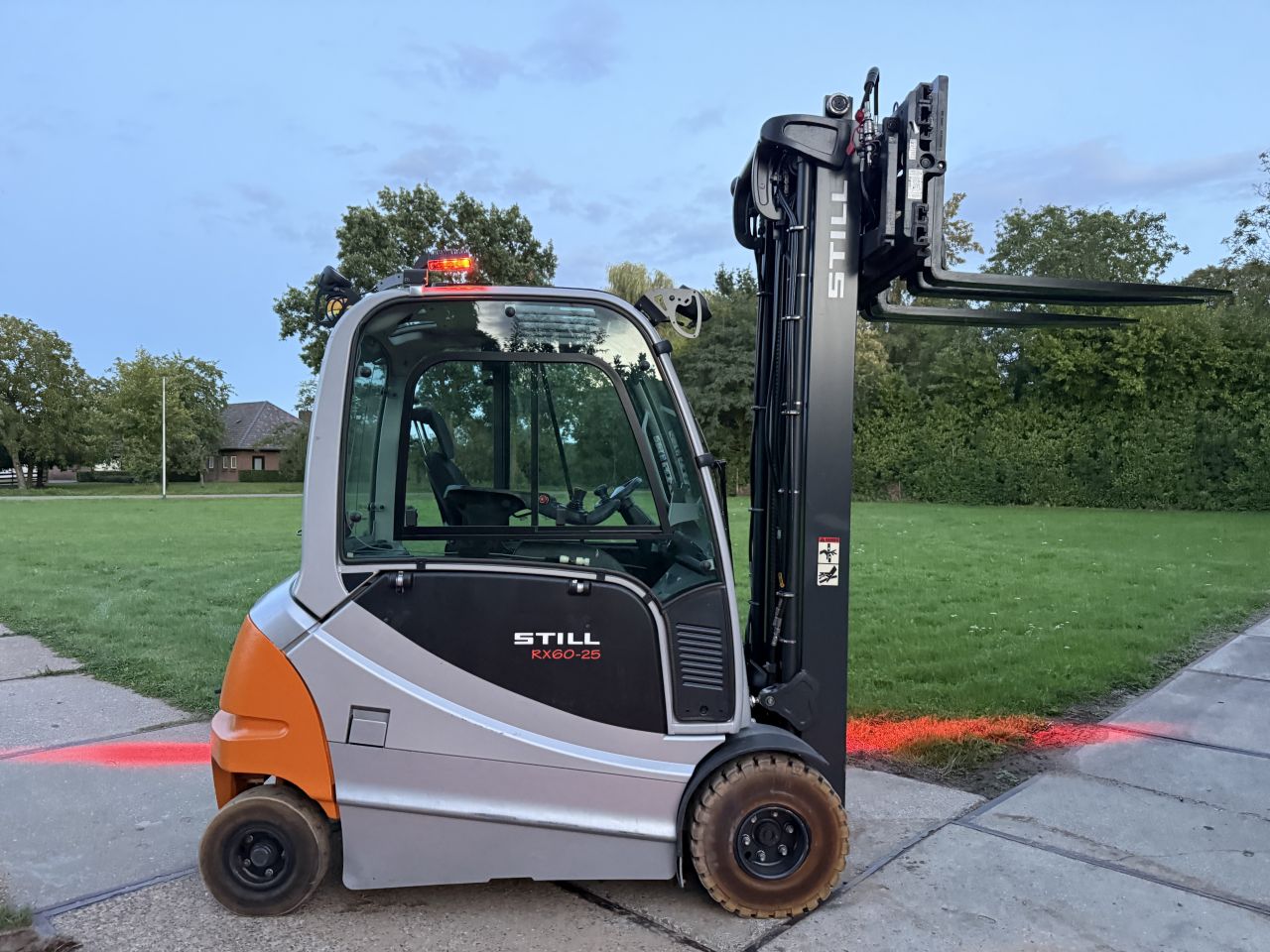 Still RX60-25 triplex Sideshift versteller BJ2019 accu 2022