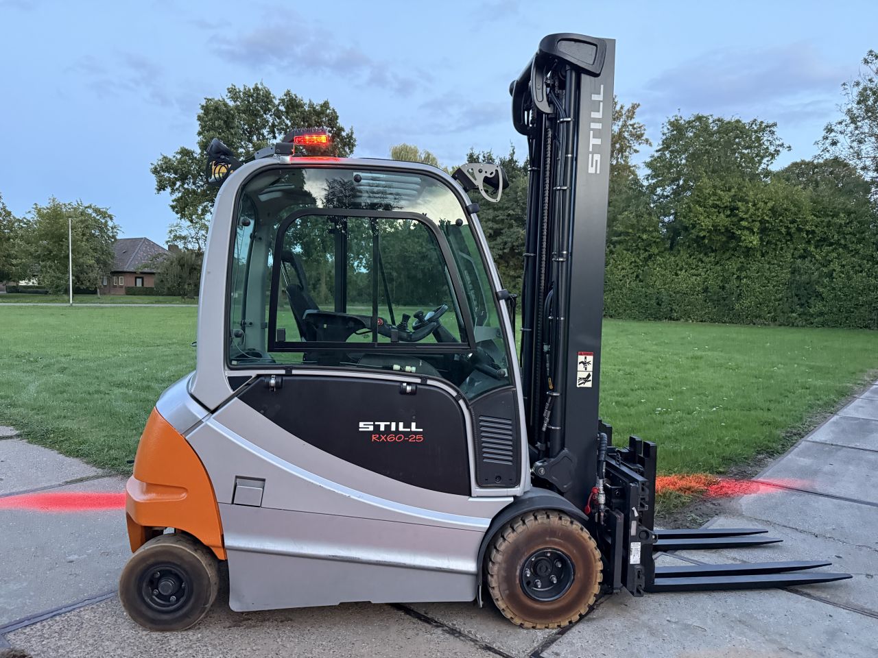 Still RX60-25 triplex Sideshift versteller BJ2019 accu 2022