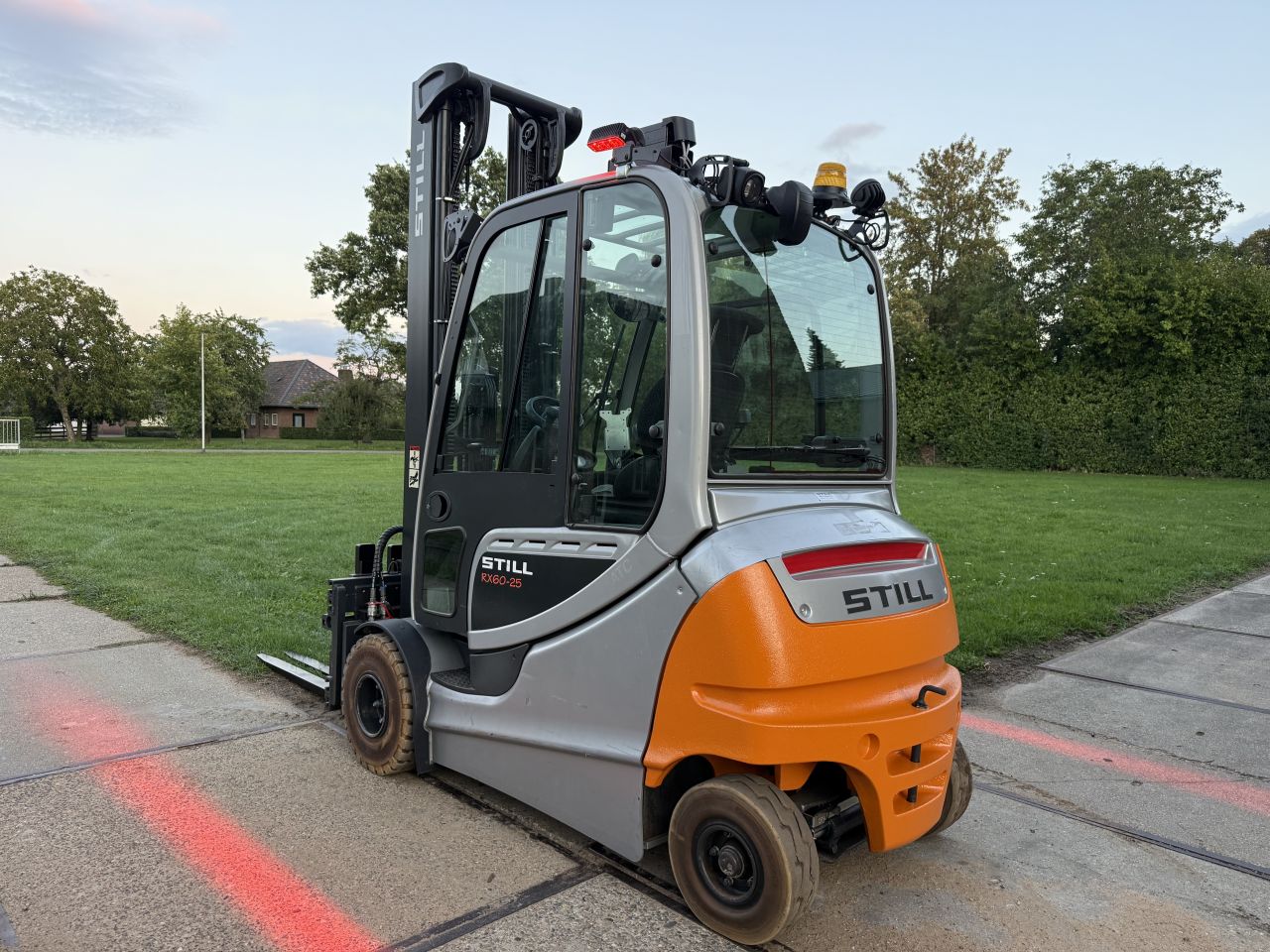 Still RX60-25 triplex Sideshift versteller BJ2019 accu 2022